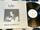 Elvis Presley: King of Las Vegas Live LP hazbin/Wizardo rare VG+