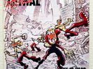 LETHAL AGGRESSION . life is hard LP RED 1.Press 1988 DRI Cro-Mags NYHC Biohazard