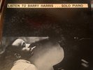BARRY HARRIS: Listen to Barry Solo Piano US Riverside Jazz Vinyl LP