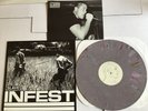 INFEST SLAVE SPLATTER VINYL DEEP SIX LP HARDCORE Original RARE PUNK