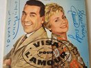 LUIS MARIANO & ANNIE CORDY visa pour L'Amour LP Autographed,signed