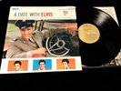 ELVIS PRESLEY LP LSP-2011(e) A DATE WITH ELVIS SHRINK RARE TAN LABEL NM TO MINT