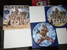 IRON MAIDEN “SOMEWHERE BACK IN TIME”DOUBLE PICTURE DISC/LP RARE EDDIE LIVES
