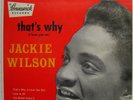 HEAR Jackie Wilson 45 EP That's Why BRUNSWICK 771045 doo wop R&B soul stereo