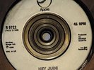 THE BEATLES Hey Jude / Revolution Apple R 5722  Rare 