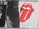 Rolling Stones Sticky Fingers vintage vinyl record LP 1971 w/ The Zipper USED