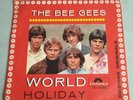 The Bee Gees World Holiday 45 Italy Press 1968 White Label Rare Promo