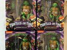 TURTLES IN TIME 4X NECA LOT ALL THE TURTLES COMPLETE SET  IN BOX