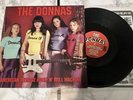 1st Press The Donnas - Rock N Roll Machine 12” Vinyl Lp Lookout Punk
