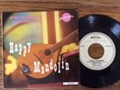Schallplatte  EP Weißmuster  Peter De Angelis: Happy Mandolin dt.Heliodor 463031