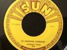 JOHNNY CASH FOLSOM PRISON BLUES EXC 1955 ORIGINAL SUN 45