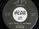 Hot AZ Melodic Country Bopper / Soulful 45 BOB MYERS & THE MUSTANGS on API rare