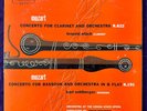 MOZART Clarinet Concerto WLACH, Bassoon Concerto RODZINSKI / Westminster WL 5307