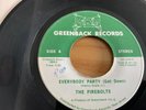 THE FIREBOLTS..EVERYBODY PARTY...RARE USA ISSUE SINGLE..GREENBACK..GR 1006