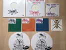 Next Cosmos In 5D test pressing Osgemeos SET SIGNED DJ Qbert Q-bert Sold Out