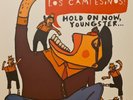 Los Campesinos  Hold On Now, Youngster. LP Black / Orange Vinyl w Insert /POSTER
