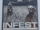 INFEST SLAVE WHITE VINYL LP DEEP SIX DRAW BLANK 1997 RARE PUNK HARDCORE