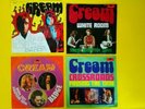 CREAM,, 4 Singles,, Crossroads, White Room, Sunshine Of Sour Love, Doing That...