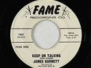 Northern Soul 45 - James Barnett - Keep On Talking - Fame - mp3