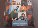 THE BEATLES  FRENCH EP PENNY LANE SACEM 1971 FRANCE LE + RARE DES SACEM