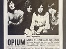 LED ZEPPELIN Opium Morphine & Liquor RARE 7