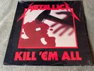 Metallica Kill 'Em All LP Vinyl Record Album Megaforce Records MRI 069 1983