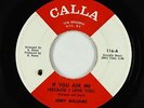 Northern Soul 45 - Jerry Williams - If You Ask Me - Calla - mp3