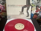 JUSTIN TIMBERLAKE Future Sex/ Love Sounds 2LP VG++ RED VINYL W/HYPE STICKER/3000