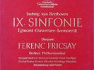 Fricsay/BPO: Beethoven Symphony No. 9 - DG 138 002/3 (2LP box set) - ED1