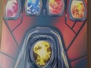MONDO Avengers: Infinity War + Endgame Box Set 6XLP Infinity Stone Colored Vinyl