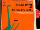Miles Davis at Carnegie Hall NM  Rare DG 2 Eye Stereo Columbia lp Hank Mobley