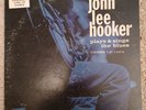 JOHN LEE HOOKER LP PLAYS & SINGS THE BLUES RARE 1965 STEREO