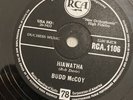 78 rpm-R’n’R-Budd McCoy-Hiawatha/The midnight ride of Paul Revere