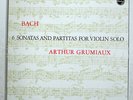 GRUMIAUX BACH:6 SONATAS AND PARTITAS FOR VN SOLO PHILIPS 15PC104 JAPAN 3LP