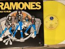 RAMONES - ROAD TO RUIN - 1978 UK SIRE YELLOW VINYL LP original album the VG+