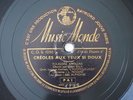 West Indies GILLES SALA Ces Zazous Là French 78RPM Music Monde