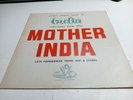 Mother India Soundtrack Selections-Lata Mangeshkar-LP-Odeon-VG+/G+