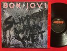 BON JOVI   SLIPPERY WHEN WET LP (1986) ORIG PRESS 70 RED MERCURY 830 264-1