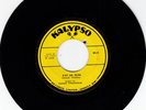 rare orig Mento 45 LORD TANAMO Fat Or Slim / CALYPSO COWBOY Racial Boy