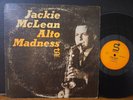 Jackie Mclean ‎– Alto Madness 1965 Status Mono Art Taylor RVG John Jenkins LP