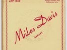 45 rpm Miles Davis 1951 EP Prestige 1320
