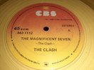 the clash the magnificent seven hitsville u.k.color vinyl rare