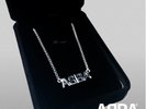 ABBA | Official Limited ABBA Logo Sterling Silver Necklace | VOYAGE |