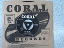 Peanuts Wilson Tri Coral 45 Rpm Rare
