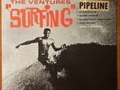 The VENTURES Surfing 1963 US ORG Dolton Records STEREO LP + Hype Sticker  SURF