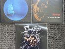 SAVATAGE - 3x Vinyl - SIRENS / THE DUNGEONS ARE CALLING / POWER OF THE NIGHT