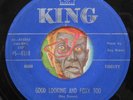 HEAR Roy Brown 45 Good Looking And Foxy Too/Hard Luck Blues KING R&B rocker