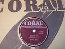BUDDY HOLLY 78rpm on CORAL LABEL #61885 