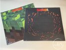C418 Minecraft Volume Alpha (Clear &green) & Beta (Fire Splatter) vinyl LP