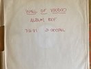 Wall Of Voodoo Dark Continent original 1981 cutting acetate set of two discs